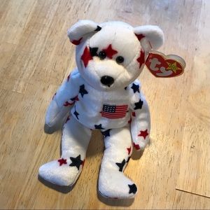 Vintage Ty beanie baby glory the bear from 1998